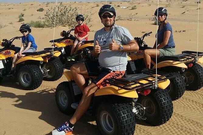 Dubai Desert Afternoon Quad Safari with Camel Ride, BBQ Dinner and Belly Dancing - What You Can Expect from This Dubai Desert Tour