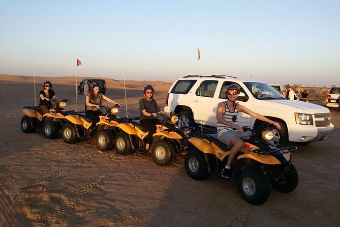 Dubai Desert Afternoon Quad Safari with Camel Ride, BBQ Dinner and Belly Dancing - FAQ