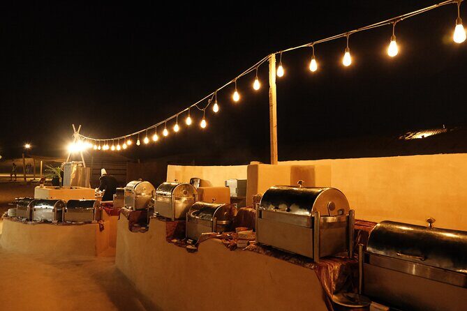 Dubai Desert Camp Dinner with BBQ, Dinner, Camel Ride & Shows - Frequently Asked Questions