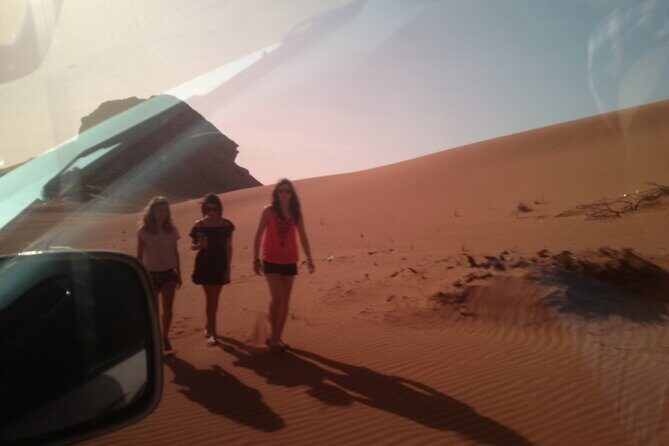 Dubai Desert Safari-BBQ Dinner, Belly Dance, Fire show - Optional Upgrades: Quad Biking and More