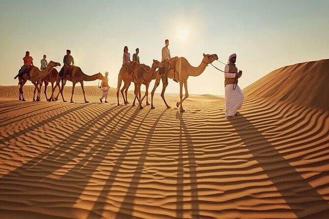 Dubai Desert Safari Red Dune: BBQ, Camel Ride & Sandboarding - FAQ
