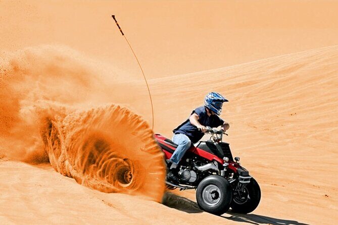 Dubai Desert Safari Sharing with Quad, Shows, Camel and Dinner - Authenticity and Value