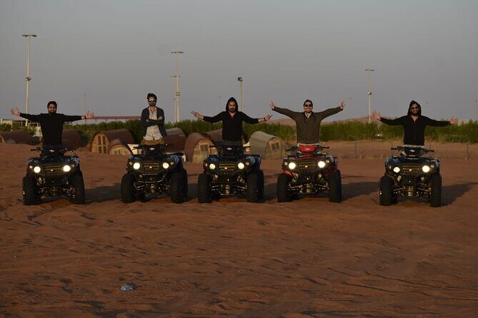 Dubai Desert Safari with ATV(optional)& Sandboarding Experience with BBQ Dinner - The Sum Up