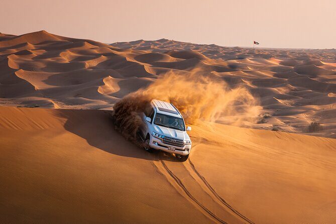 Dubai Desert Safari with Belly Dance, Fire Show and Tanura Show-The Full Package - Key Points
