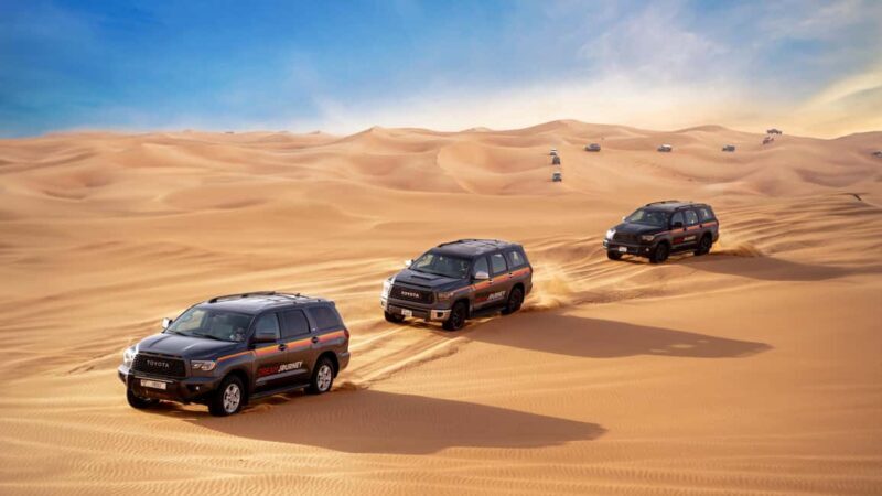 Dubai Desert Trail: Guided Quad/Polaris and Red Dunes Safari - Key Points