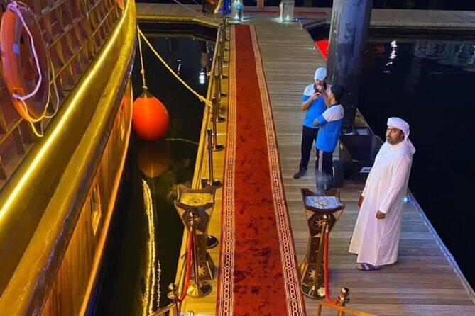 Dubai Dhow Cruise Dinner Al Seef Creek Multicusine - The Sum Up