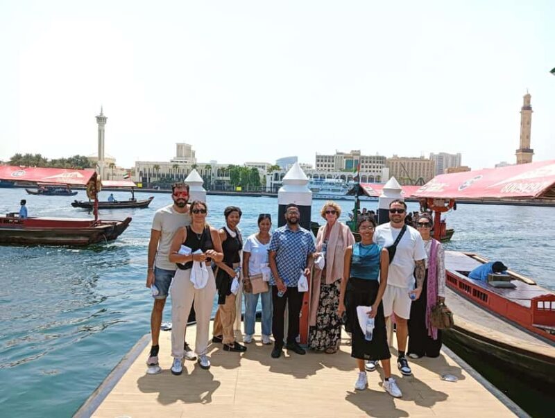 Dubai: Discover Dubai Old Town, Souks, Museum & Street Food - The Water Experience: Traditional Abra Ride