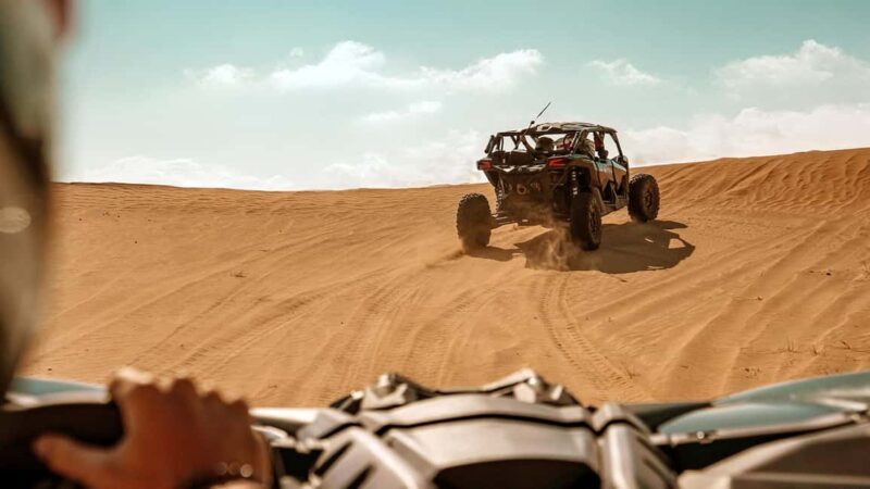 Dubai Dune Buggy Thrill Ride : Off-Road Passenger Experience - Key Points