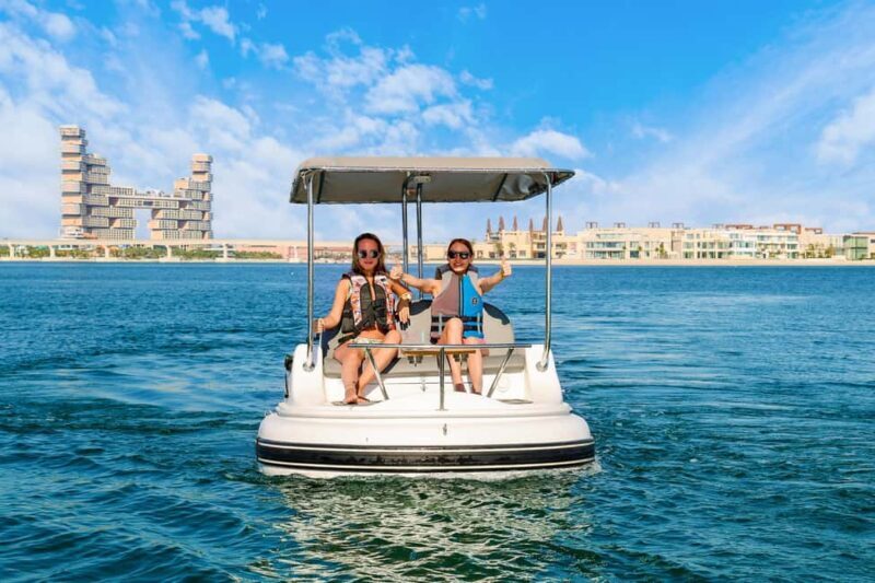 Dubai: Electric Self-Drive Boat Ride in the Palm Jumeirah - The Sum Up