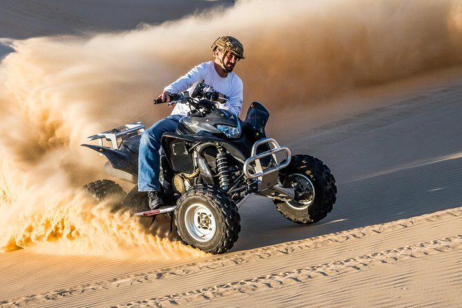 Dubai Evening Desert Safari with ATV Quad Bike & Dinner - Key Points