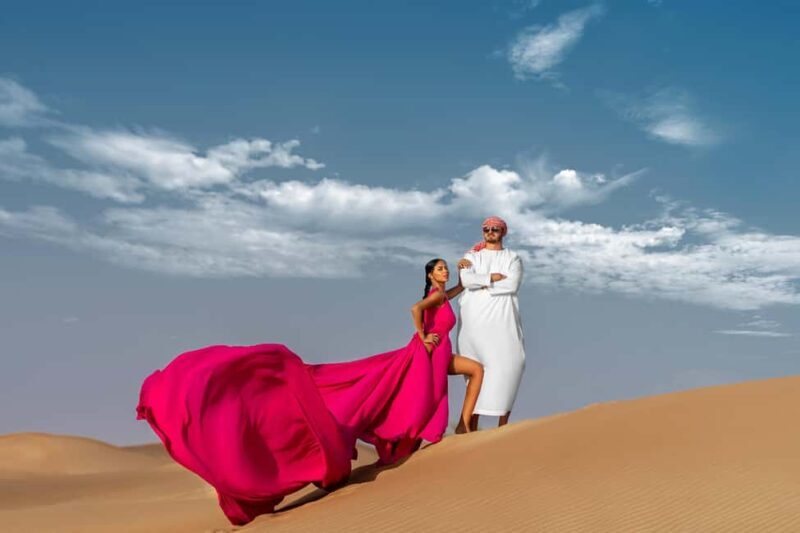 Dubai: Flying Dress Photo © Photoshoot "Marilyn Package" - Practical Tips for Booking