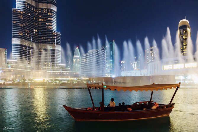 Dubai Fountain Bridge Walk Tickets - Key Points