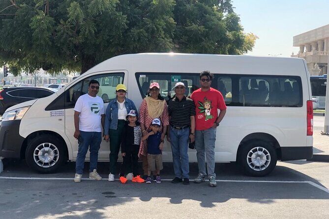 Dubai full day chauffer by 12 seater van - What’s Included and How It Works
