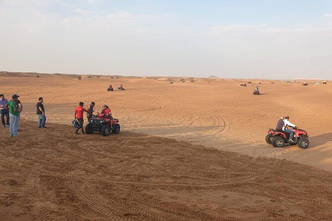 Dubai Half day Desert Safari Quad Bike & Flying Dress Photoshoot - Introduction to the Experience