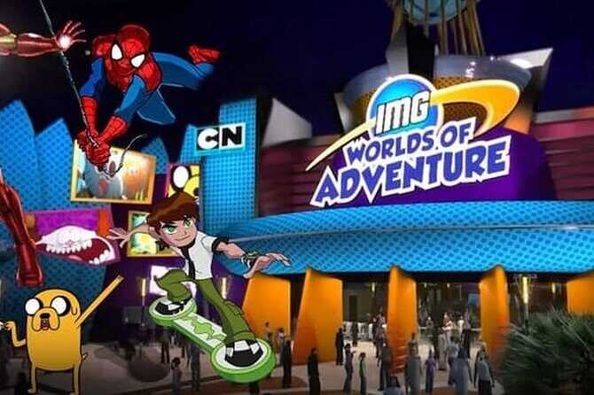 Dubai IMG World Of Adventures Ticket with options - Rides and Attractions: What You Can Expect