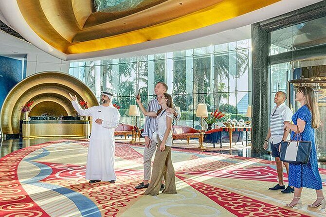 Dubai Inside Burj Al Arab Tour Including Food and Transfer Option - What to Expect on the Tour