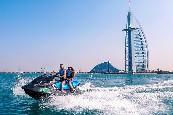 Dubai: Jet ski Adventure Rides Burj Al Arab, Burj Khalifa & Atlantis - A Closer Look at the Dubai Jet Ski Tour