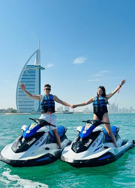 Dubai: Jetski Adventure w/ Burj Khalifa & Burj Al Arab Views - Key Points