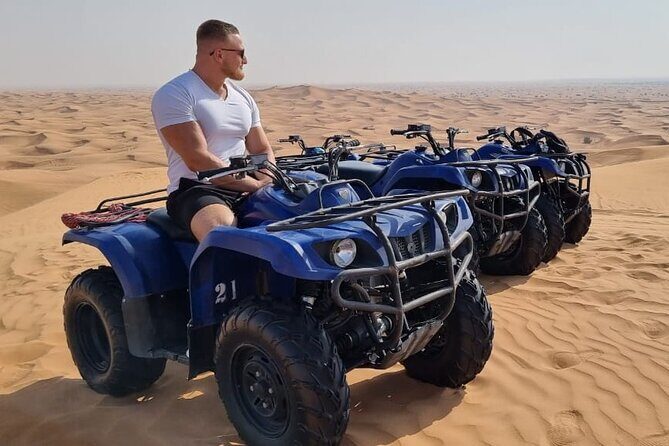 Dubai Long Self-Drive Quadbike with Camel and Falcon - FAQ