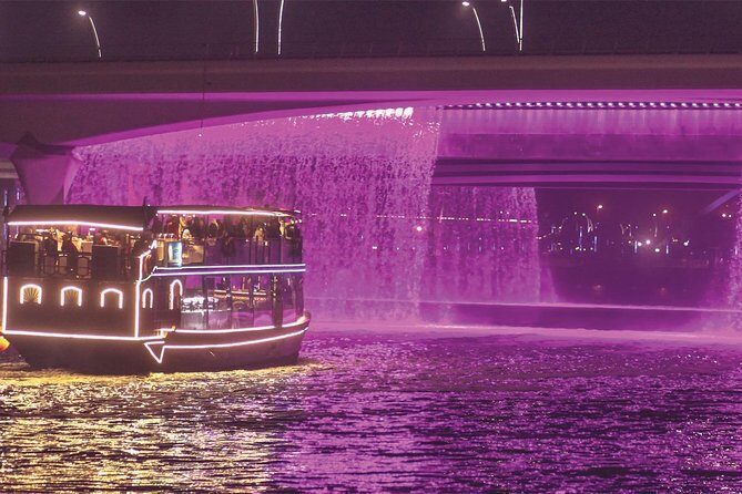 Dubai Luxury Canal Dinner Cruise with Optional Transfer - Key Points