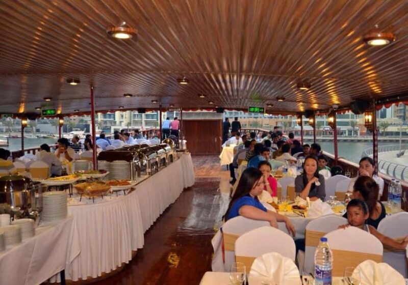 Dubai Marina Dinner Cruise with Live Entertainment(Al Wasl) - Setting the Scene: Meeting Point & Boarding