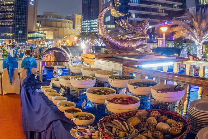 Dubai Marina: Luxury Dhow Dinner Cruise with Hotel Transfer - The Food: Better or Not?