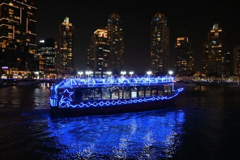 Dubai Marina Unique Dinner Cruise - Key Points