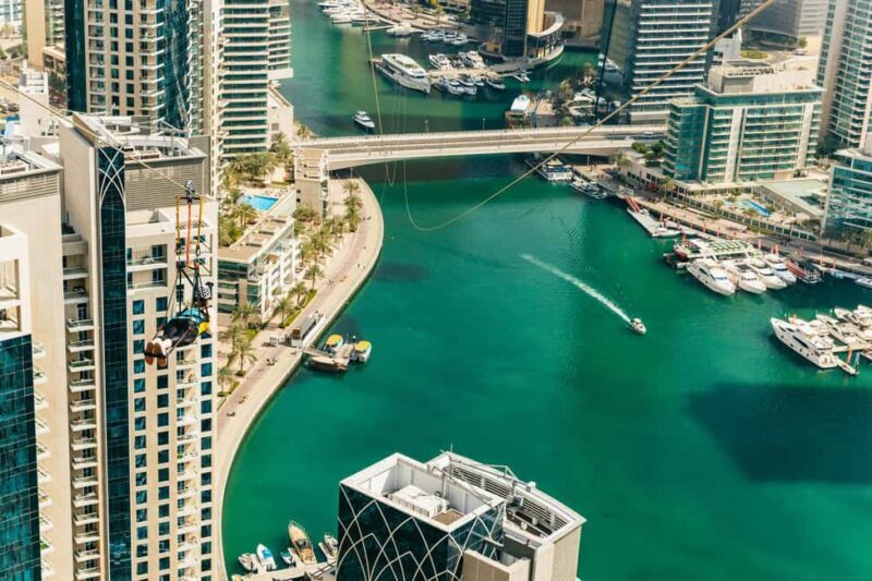 Dubai: Marina Ziplining with Photos, Video and Meal - The Sum Up