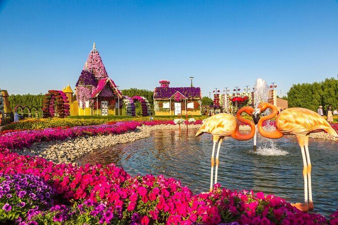 Dubai Miracle Garden Admission Ticket with Hotel Transfer - Key Points