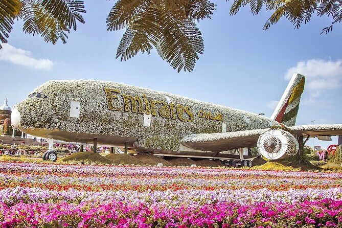 Dubai Miracle Garden Tickets with Round Trip Transfer - Key Points