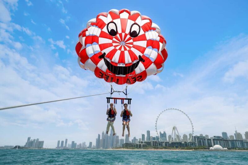 Dubai: Palm View and JBR View Parasailing Experience - Key Points