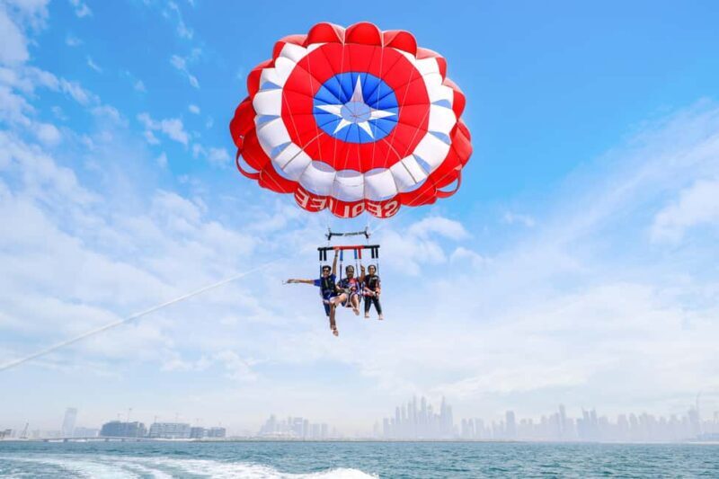 Dubai: Palm View and JBR View Parasailing Experience - What Travelers Are Saying