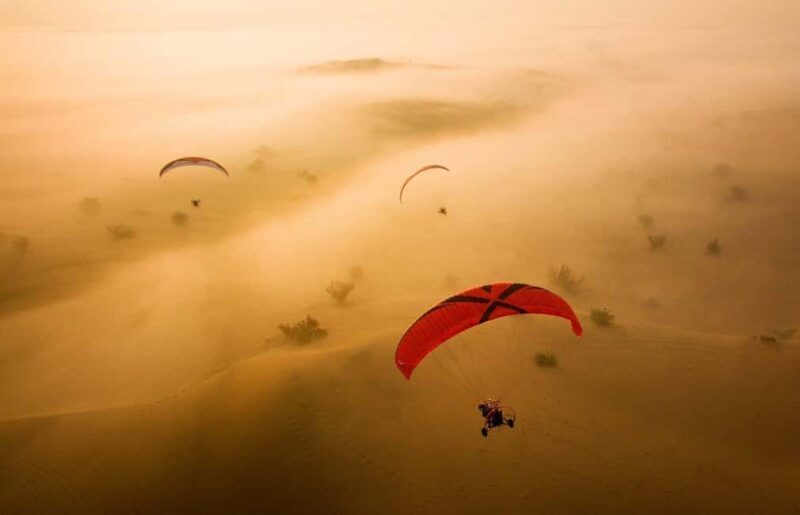 Dubai: Paramotor Flight Experience - A Closer Look at the Dubai Paramotor Flight Experience