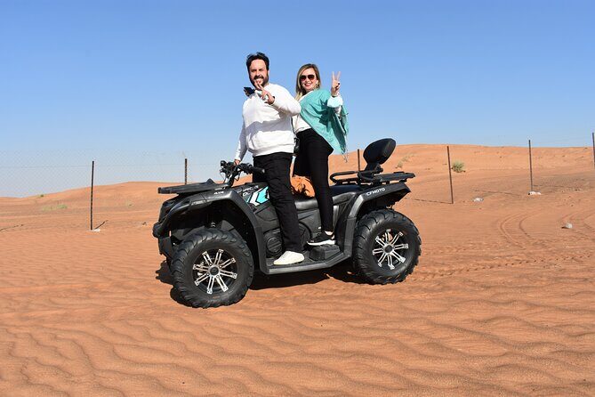 Dubai Premium Red Dunes, Quad Bike, Camel Ride, Sand Surfing & 5* BBQ - Price & Value