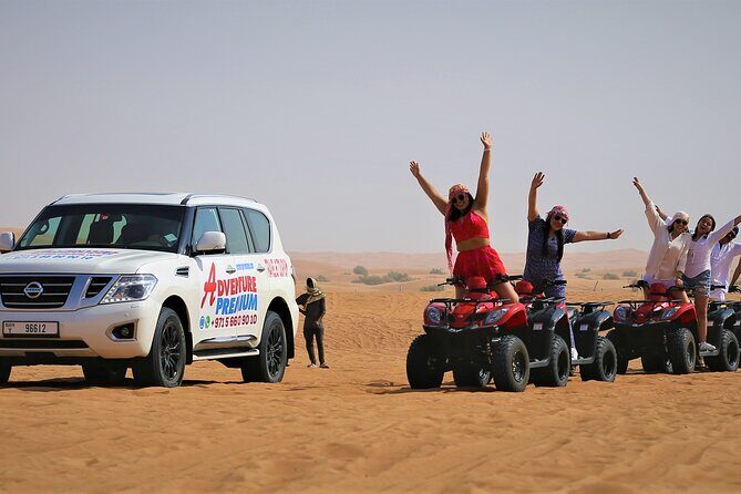 Dubai Premium Red Dunes, Quad Bike, Camel Ride, Sand Surfing & 5* BBQ - Who Would Love This Tour?