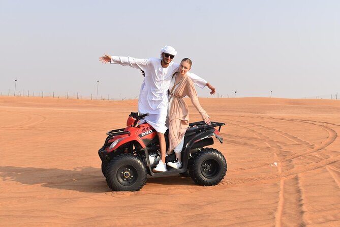 Dubai Premium Red Dunes Safari, Quad Bike, Camels & BBQ - An Introduction to the Experience