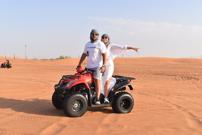 Dubai Premium Red Dunes Safari, Quad Bike, Camels & BBQ - FAQ