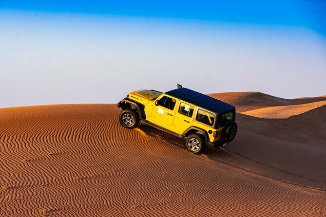 Dubai Private 4x4 Desert Safari with Traditional Dinner Options - What You Can Expect: A Detailed Breakdown of the Itinerary