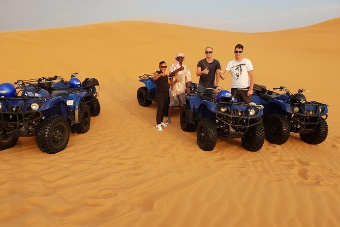 Dubai: Quad Bike Desert Adventure Safari, Desert Sand Boarding - FAQ