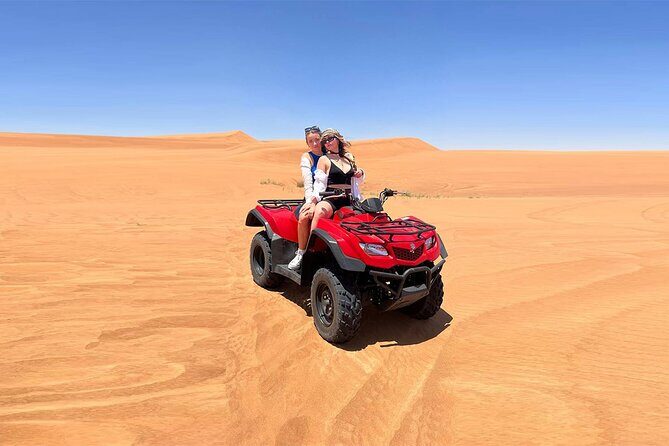 Dubai: Quad Bike Safari, Camels, & Camp with BBQ Dinner - The Real Value for Money