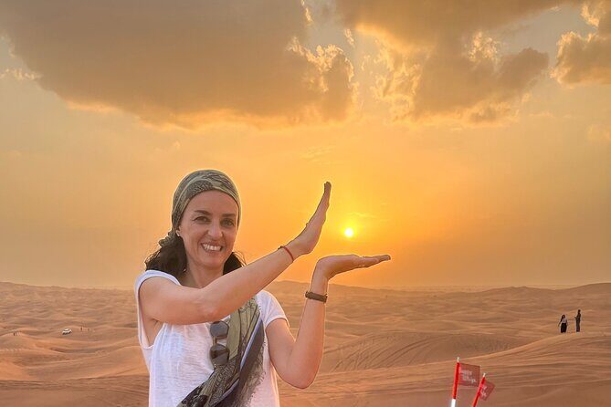 Dubai Red Desert Safari sharing basis with Camel, Shows & Dinner - The Camp: Food and Live Entertainment