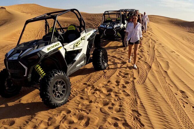 Dubai Red Dune Desert Safari, Buggy Ride & BBQ Buffet Dinner - Dining and Entertainment