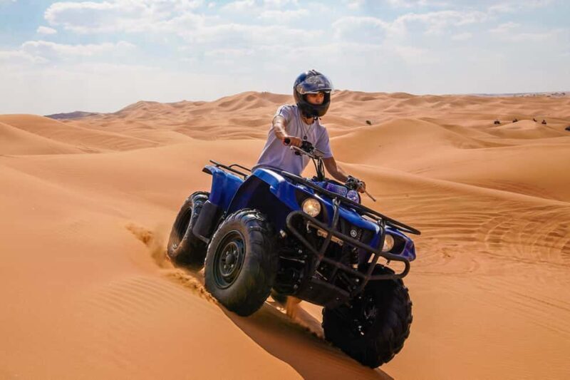 Dubai: Red Dune Desert Safari, Quad Bike, Camels, and BBQ - Key Points