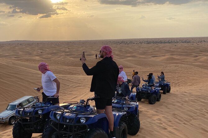 Dubai Red Dunes Quad Bike Tour,Sandboard, Camel ride & BBQ Dinner - FAQs
