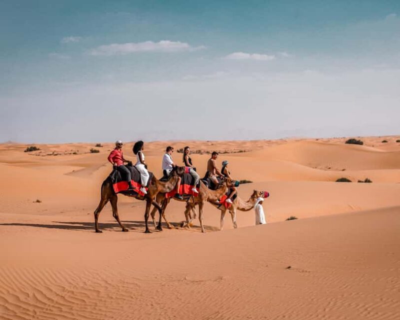 Dubai Red Dunes Safari: Dune Bashing, Camel Ride & Breakfast - Key Points