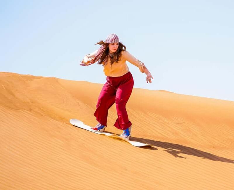 Dubai: Sandboarding, Camel Ride and Red Dune Bashing - Key Points