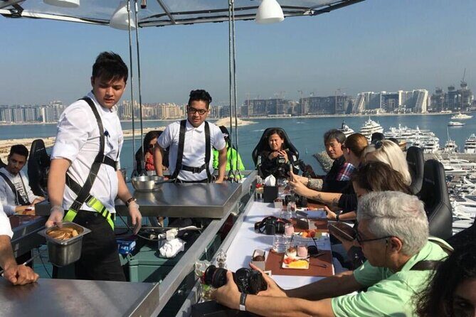Dubai: Sky-High Dining Experience Dinner in the Sky - The Experience: What to Expect from Start to Finish