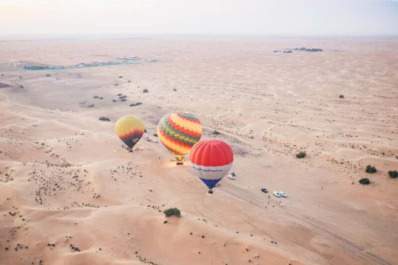 Dubai: Sunrise Hot Air Balloon Tour Over the Desert - The Flight Itself: What to Expect
