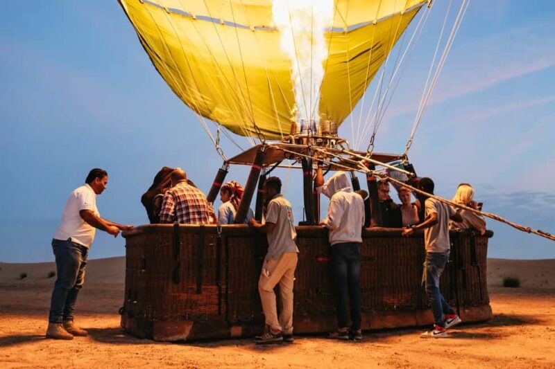 Dubai: Sunrise Hot Air Balloon Tour Over the Desert - Practical Details and Logistics