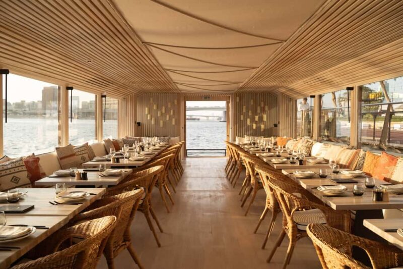 Dubai: Sunset and Dinner Cruise on Lady Nara - Key Points